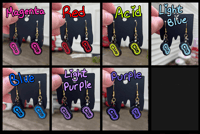 Image 4 of Alien / Blossom / Microbe Earrings (multiple)