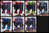 Image 4 of Circus Tent / Storm Cloud / Cactus Earrings (multiple)