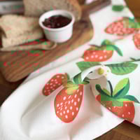 Image 2 of Strawberry Tea Towel