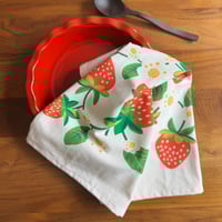 Image 4 of Strawberry Tea Towel