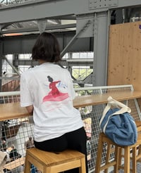 Image 8 of TEE-SHIRT blanc SURFEUSE - Collab' ADOLIE