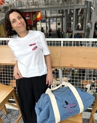 Image 5 of TEE-SHIRT blanc SURFEUSE - Collab' ADOLIE