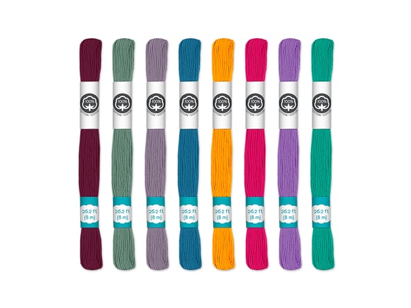 Image of Cotton Embroidery Floss - Glamour Assortment