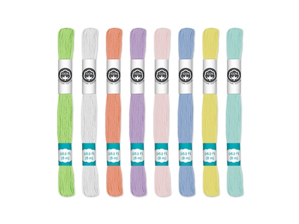 Image of Cotton Embroidery Floss - Pastels Assortment