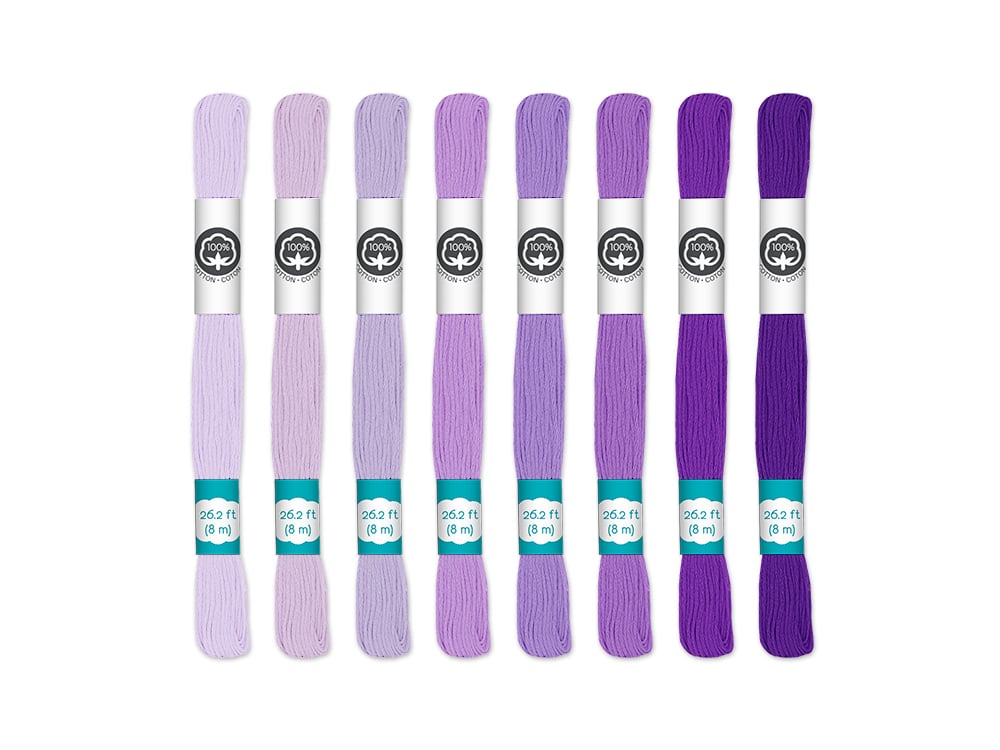 Image of Cotton Embroidery Floss - Lavender Dreams