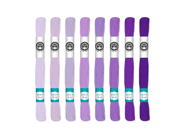 Image of Cotton Embroidery Floss - Lavender Dreams