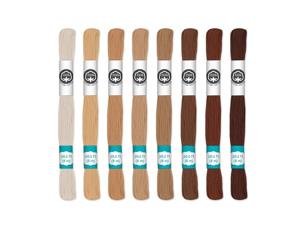 Image of Cotton Embroidery Floss - Natural Selection