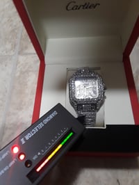 Image 13 of Cartier Moissanite Watch