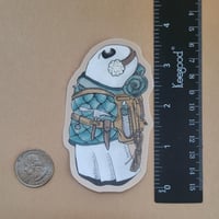 Image 3 of Vinyl Sticker Climber Swoopy Ghost
