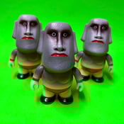 Image of Moai Wrestler Micro Run!