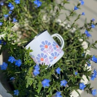 Image 3 of Bluebell Enamel Mug