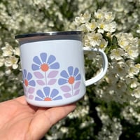Image 5 of Bluebell Enamel Mug