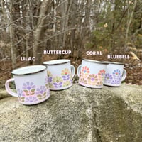 Image 4 of Bluebell Enamel Mug