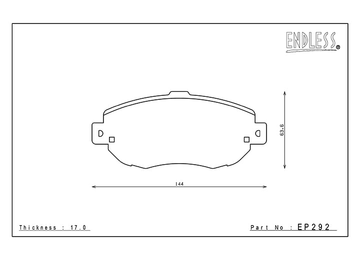 Image of Endless EP292 Vita Nouva 4pot TT Calipers 