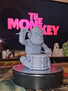 Image of 3D Printed The Monkey Collectable Statue Licensed Fan Art