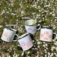 Image 4 of Lilac Enamel Mug