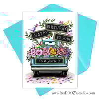 Image 1 of A Flower Truck Birthday 