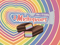 3 Muskequeers (9 x 12 print) pre-order