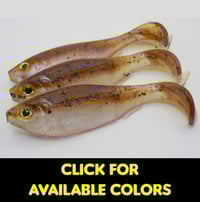 Image 1 of 4.5" Swimbait Split Belly (3 Pack) Assorted colors