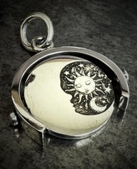 Image 2 of Sun & Moon Spinning Pendant 