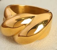 Image 4 of Chunky Croissant Ring 