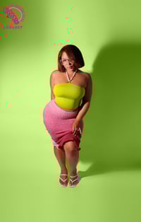 Image 4 of Pink Lotus Maxi Skirt - Custom Request