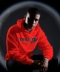 Image 4 of Trilogy456wear Red Bikelife Hoodie – Black Dice Logo