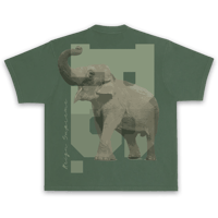 Image 2 of Big Varsity Tee (Green)