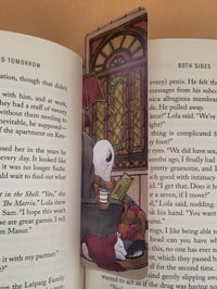 Image 4 of Bookmark Swoopy Ghost in his Library