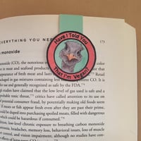 Image 2 of Set of 3 Magnetic Bookmarks Vegan Badges