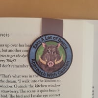 Image 3 of Set of 3 Magnetic Bookmarks Vegan Badges