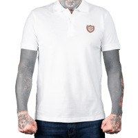 Image 1 of Teddy Vile Polo Shirt White