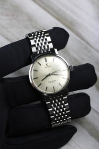 Image 2 of 1960s Omega Seamaster De Ville Ref. 135.020 - Crosshair Dial - Original BOR bracelet