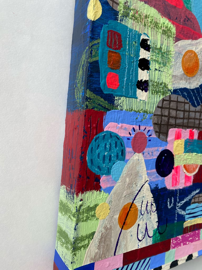 EGGS & PEANUTS PAINTING Image 4