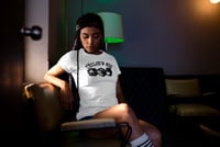 Image 5 of “Whiteout Classic Tee – Black Logo Edition”