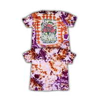 "FRIEND OF THE DEVIL" Dyed T - XL