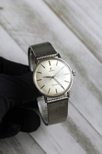 Image 1 of 1960s Omega Genève "Türler" Double signed - 135019 - Original Milanese Bracelet