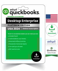 QuickBooks Enterprise 2024 For windows lifetime license, No Subscription