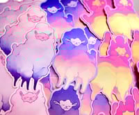 Image 1 of Holographic Cloudpaca sticker