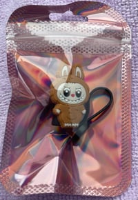Brown lububu straw cover 