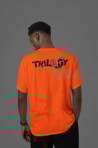 Image 3 of Trilogy456wear Orange Tee – Bikelife Double Logo