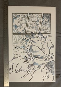 Image 2 of Warriors: The Prophecies Begin Vol 2: Page 10 Original Inks