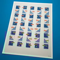 Image 7 of 'Ghost Notes' Art Print No. 0003 Giclee Print