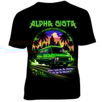 Alpha Sista "green light on the highway" t-shirt