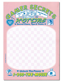 Image 1 of Gamer Secrets Magnetic Note Pad