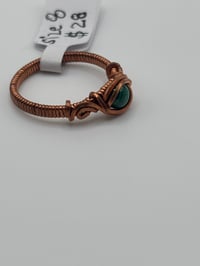 Image 4 of Malachite ring