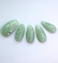 green glitter