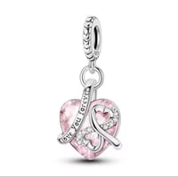 Love You Forever” Heart Charm