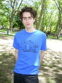 Image 3 of Grey/Black/Royal Blue - 2025  Tour T-Shirt