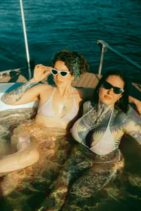 Image 1 of Triangel bikini top cherrys